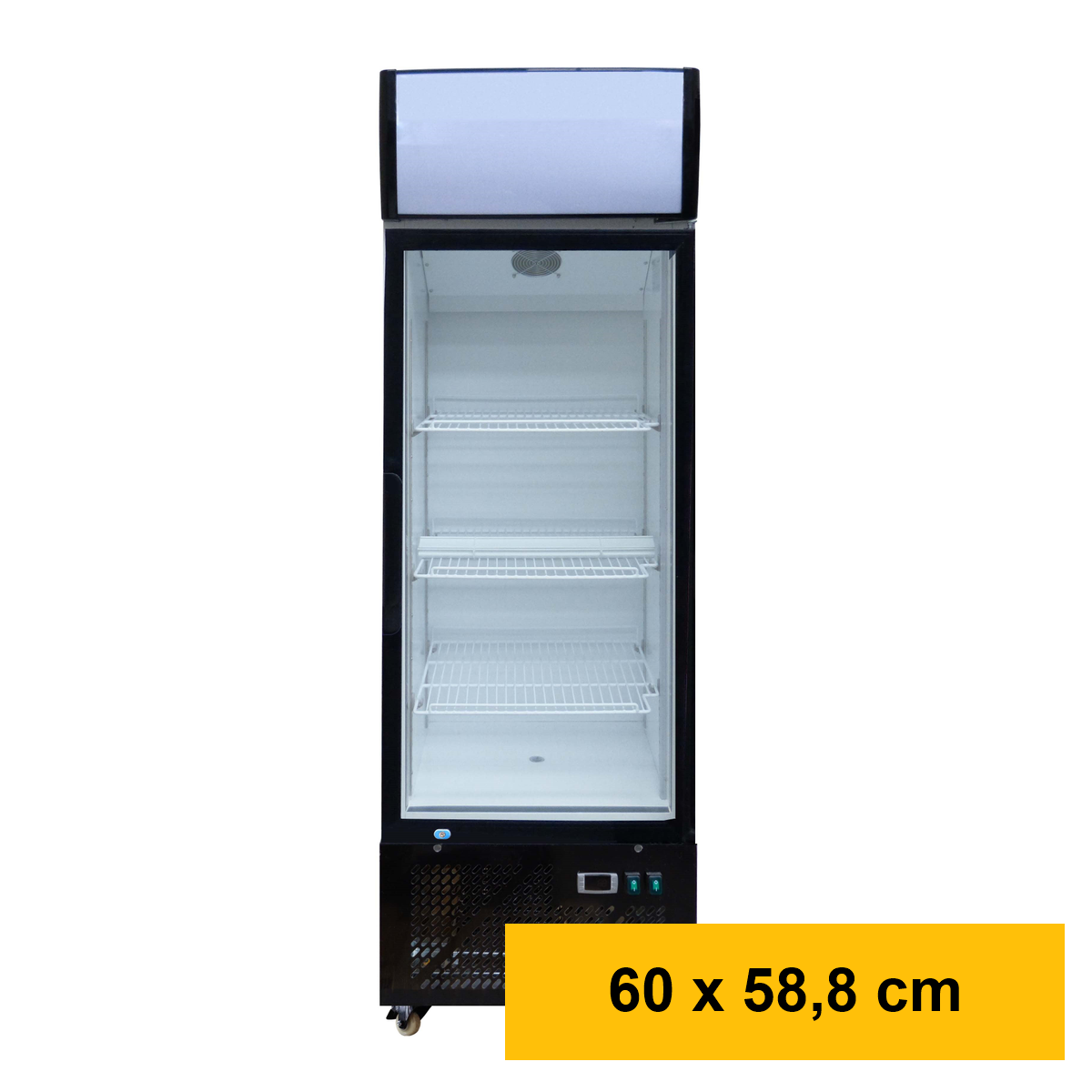 Getränkekühlschrank mit Display, Inhalt 270 Liter