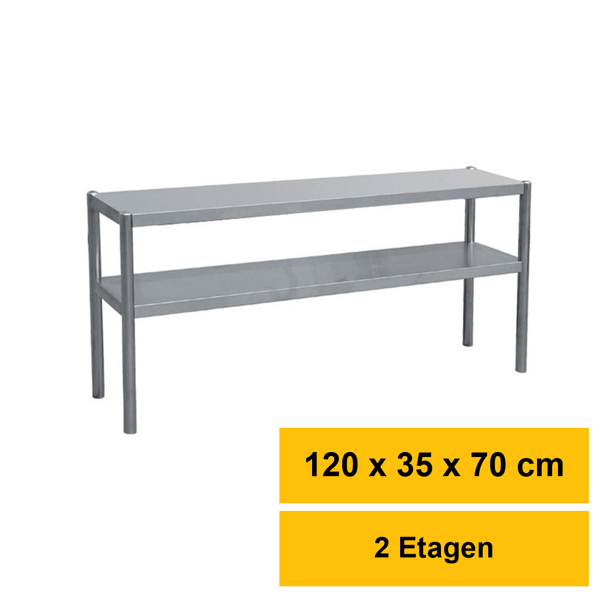 Aufsatzboard 2 Etagen, 120x35x70