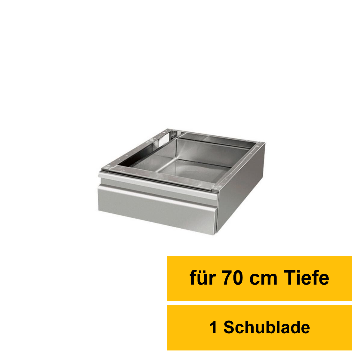 Schubladen für Arbeitstisch 700, 1e box