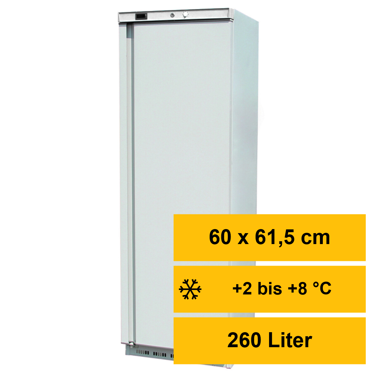 Lagerkühlschrank, 260 Liter – Skyrainbow