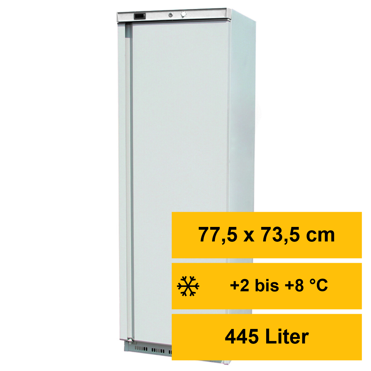 Lagerkühlschrank, 445 Liter – Skyrainbow
