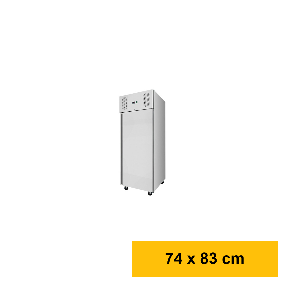 Edelstahlkühlschrank, Inhalt 610 Liter,  GN2/1, Energie