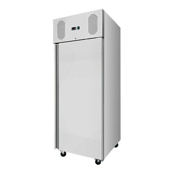 Edelstahlkühlschrank, Inhalt 610 Liter,  GN2/1, Energie-Effizienz A