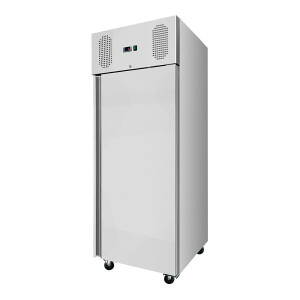 Edelstahlkühlschrank, Inhalt 610 Liter,  GN2/1, Energie-Effizienz A