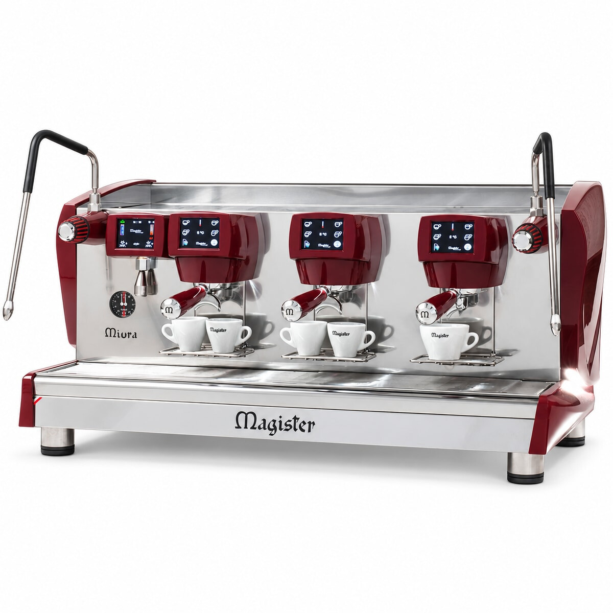 Magister MIURA Multiboiler 3-Gruppen-Siebträgermaschine