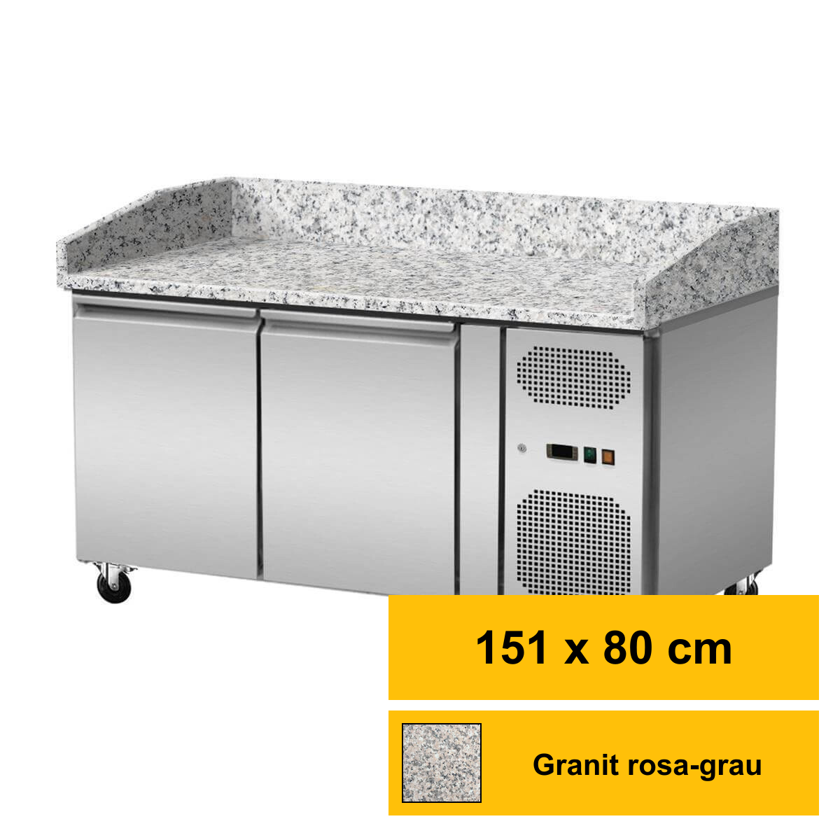 Pizzakühltisch, 2 Türen, Grani box
