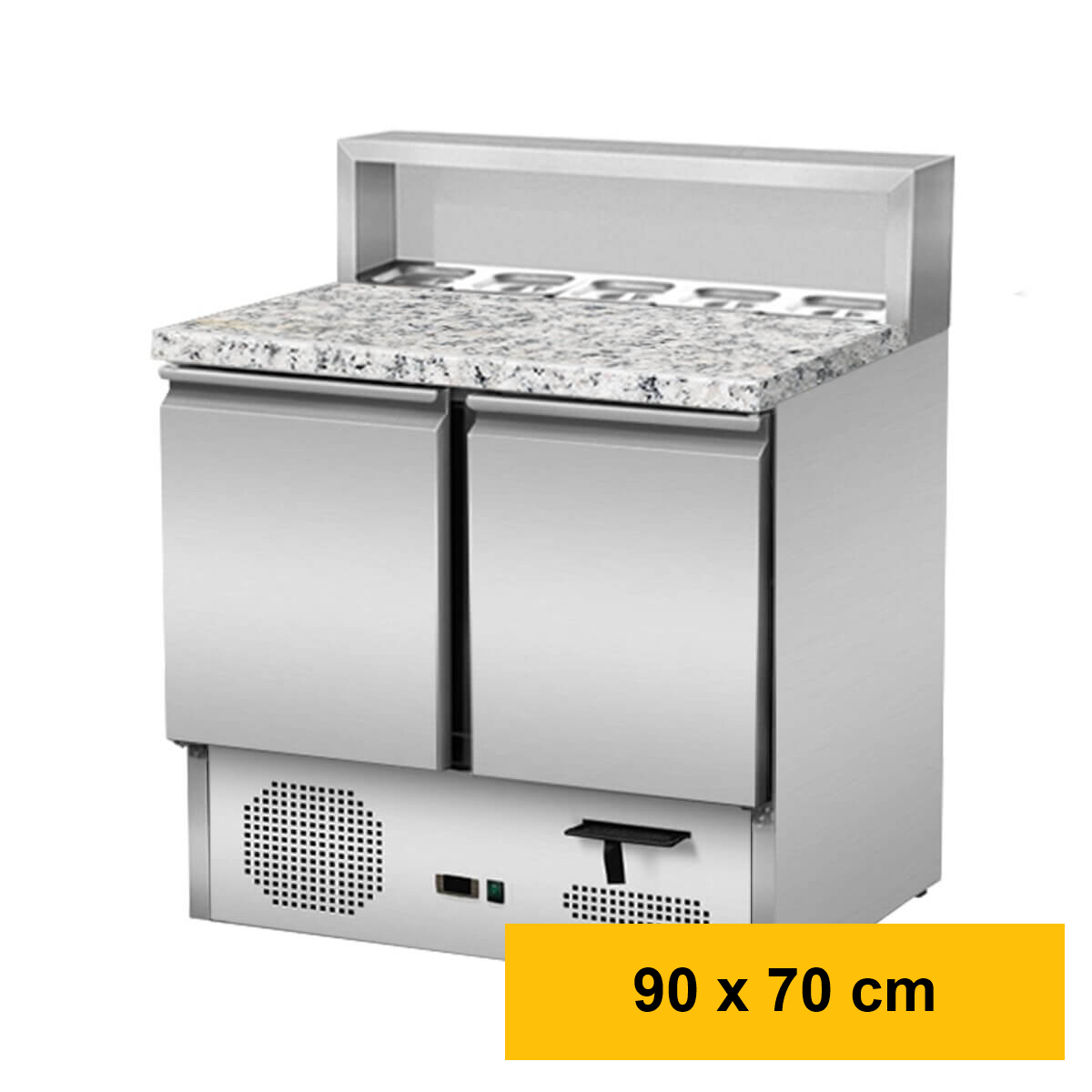 Pizzasaladette 2 Türen, Aufsatz Ede box
