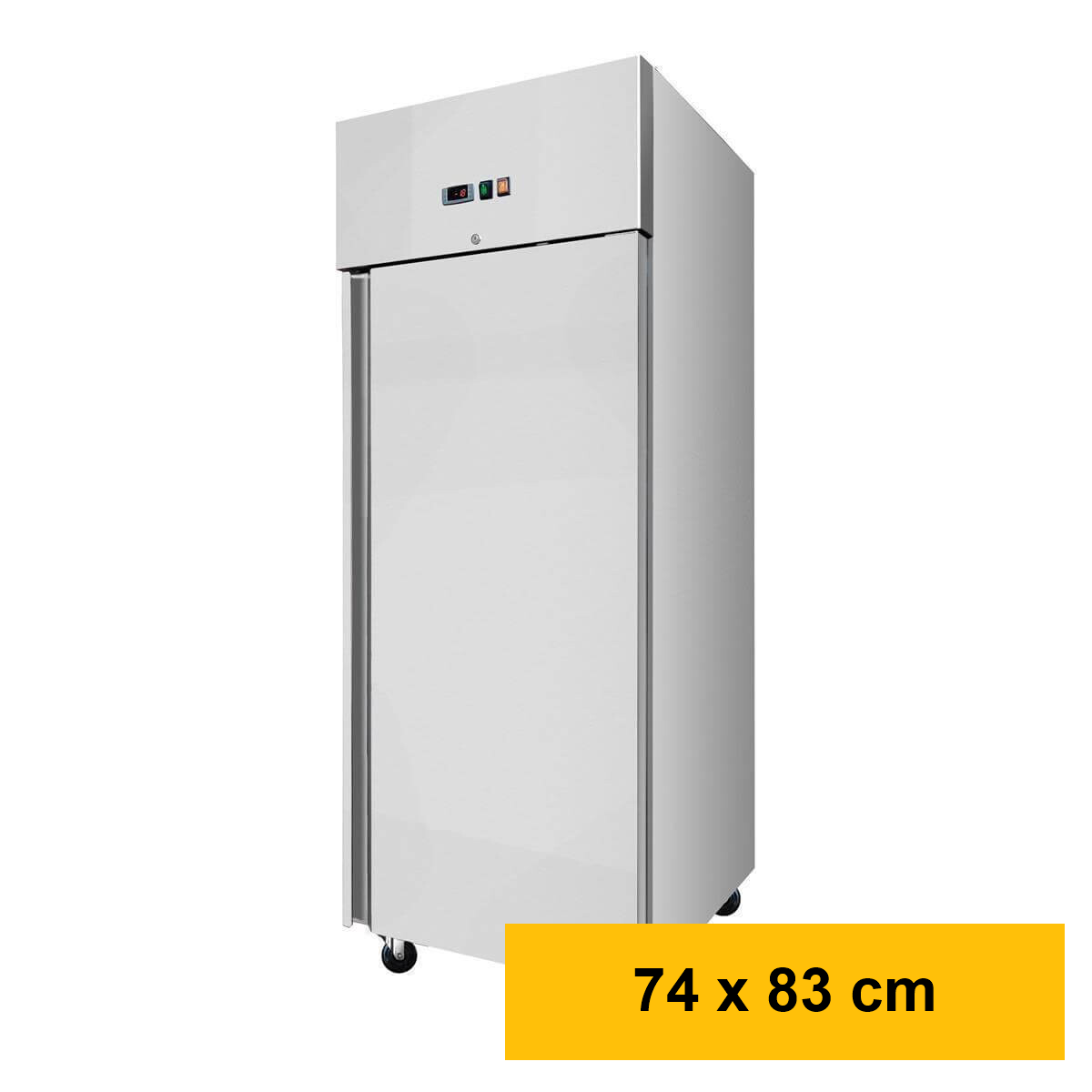Edelstahltiefkühlschrank, Inhalt 610 Liter, GN2/1